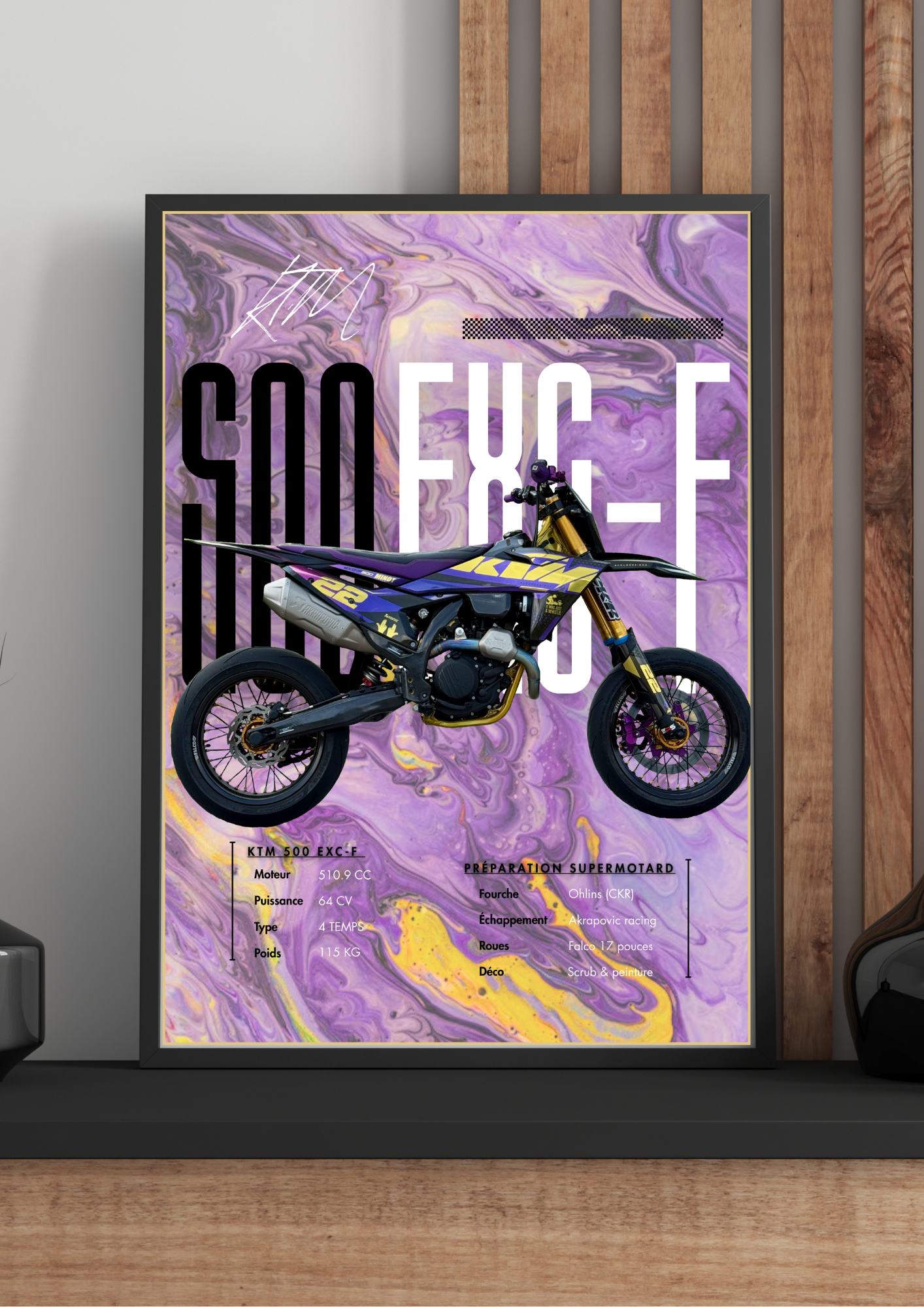 Cadre 100% personnalisé