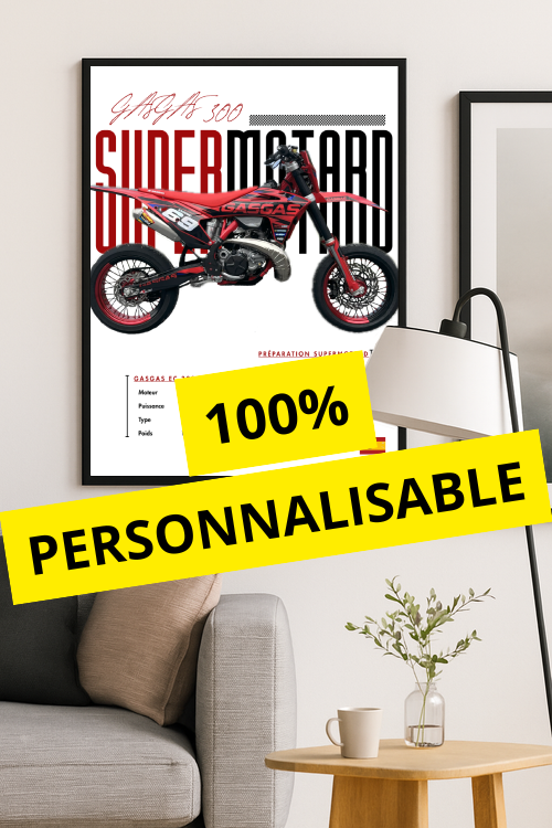 Cadre 100% personnalisé - Spécial Moto