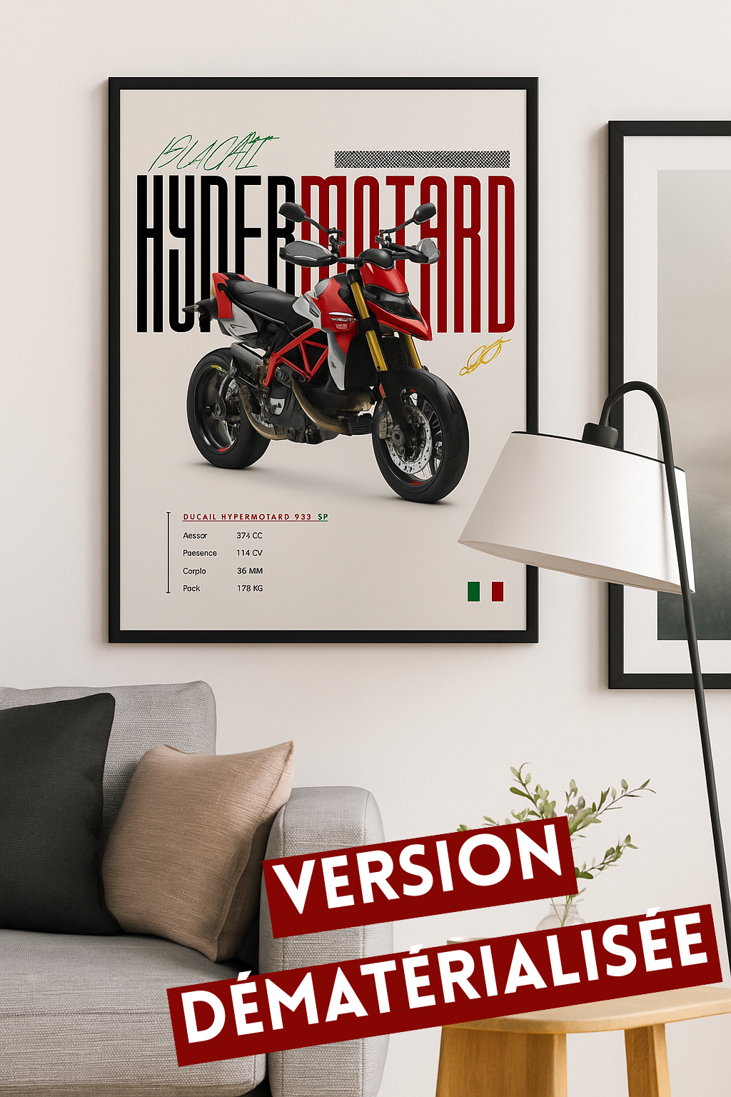 Cadre moto générique (version dématérialisée) - Motovista